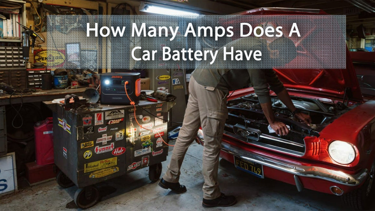 How Many Amps Does A Car Battery Have