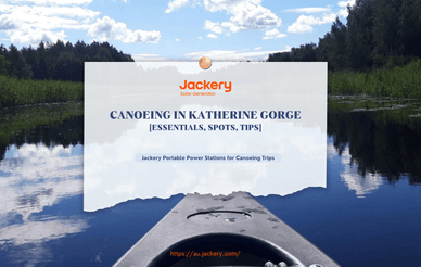 canoeing in katherine gorge