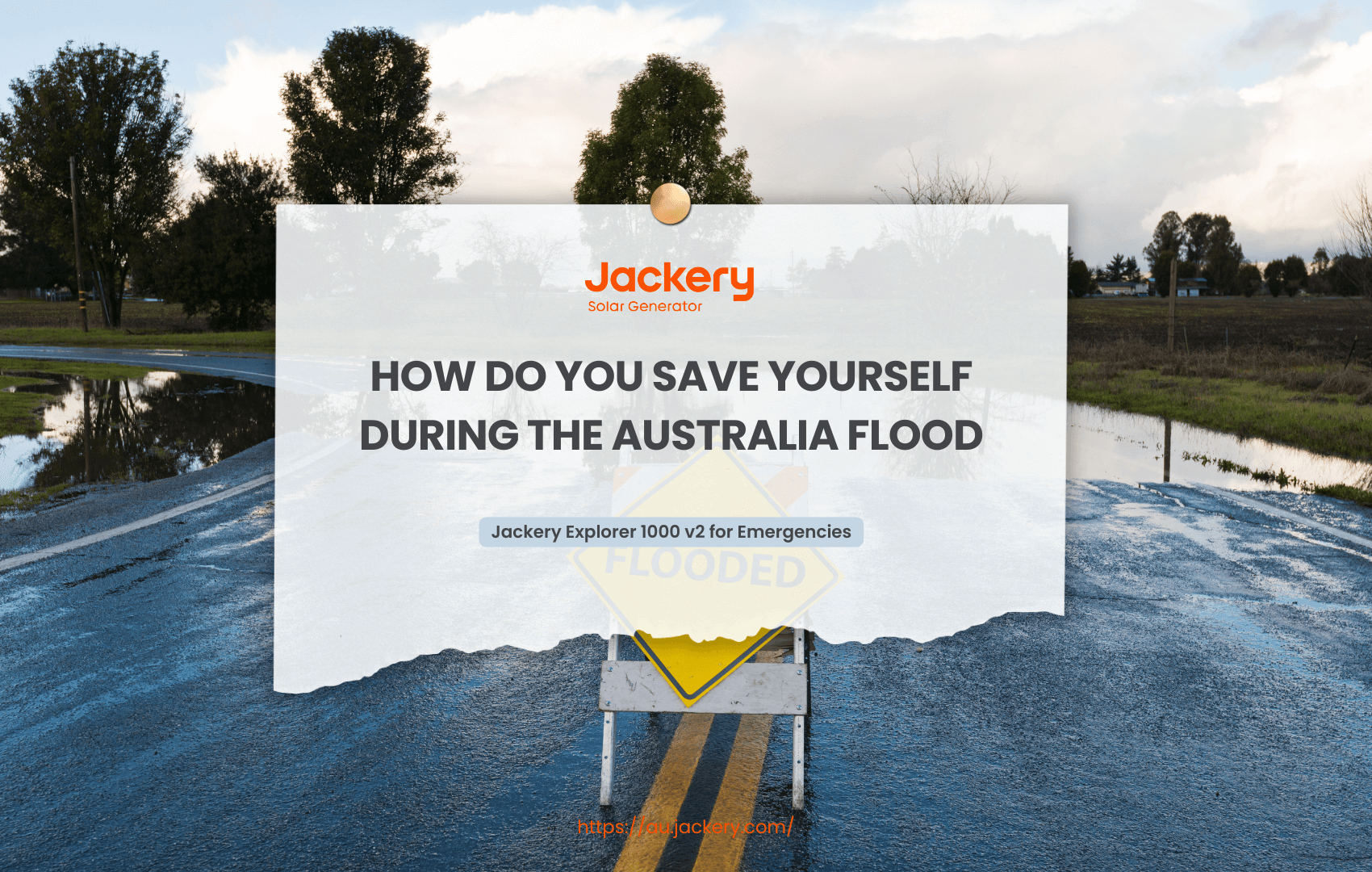 How Do You Save Yourself During the Australia Flood?