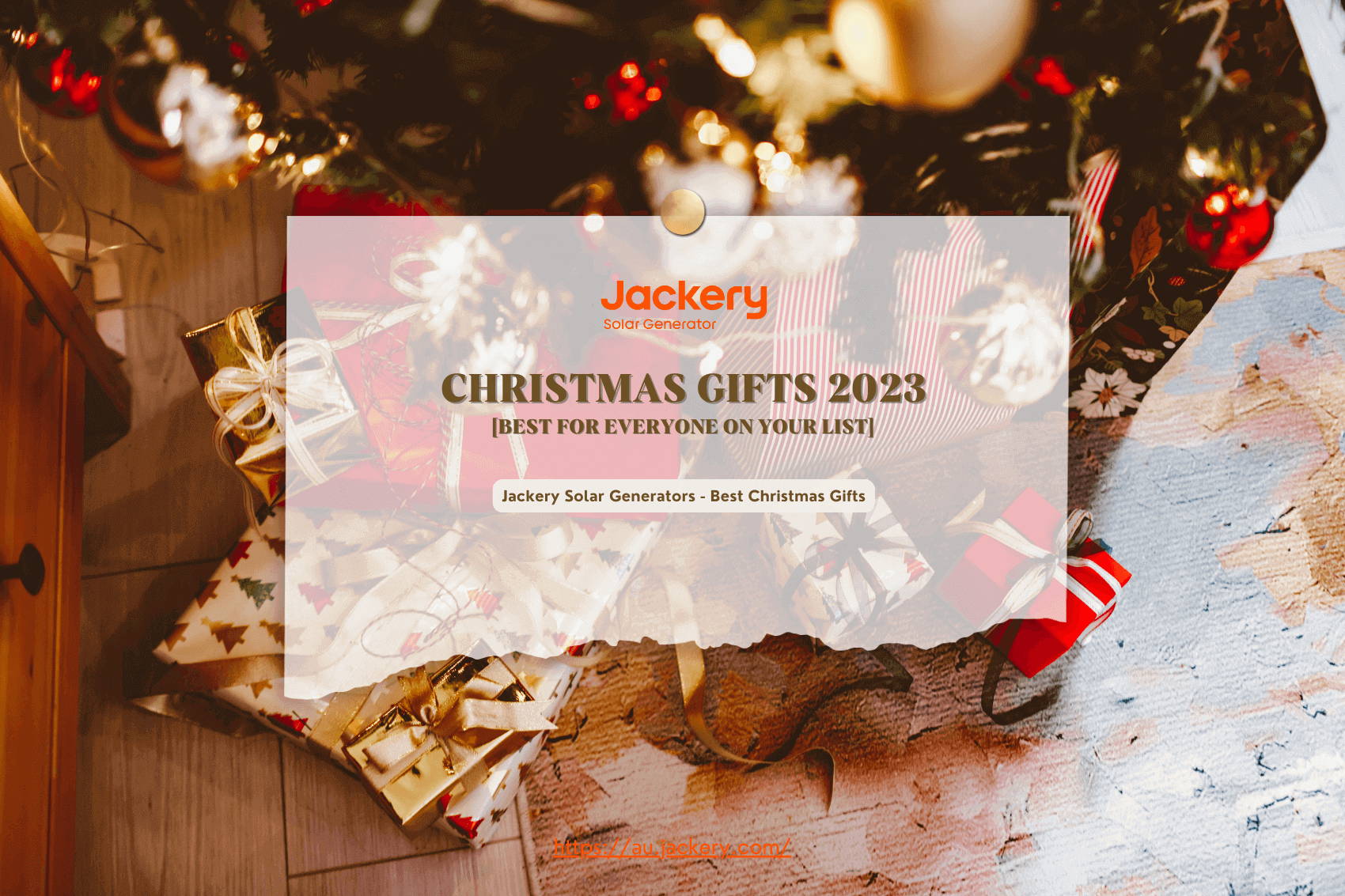 Christmas Gifts 2023: Best For Everyone On Your List - Jackery Australia