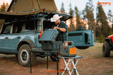 Caravan Electrics Explained-Start RV Trip with Caravan Solar Panels and Portable Power Stations