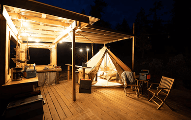 Solar Generator Power Fence Lights