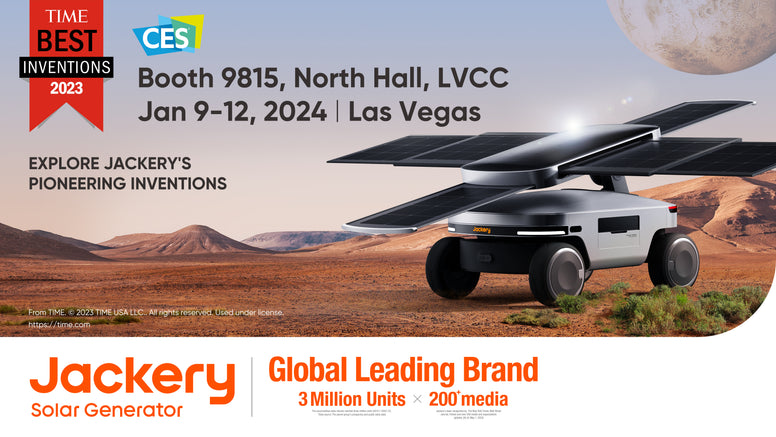 Jackery Debuts Revolutionary Solar Generator Mars Bot at CES 2024, Ushering in a New Era for Solar Generators