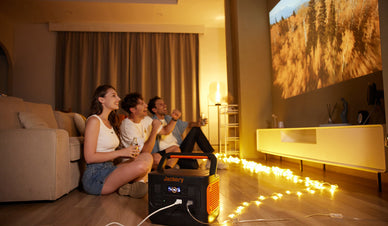 Solar Generator Power Flood Lights