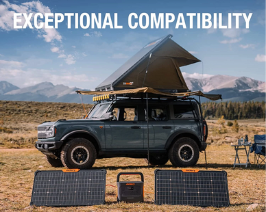 Jackery solar battery chargers