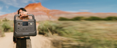 Portable Power Station - Solar Energy Bank for Outdoor Fitness