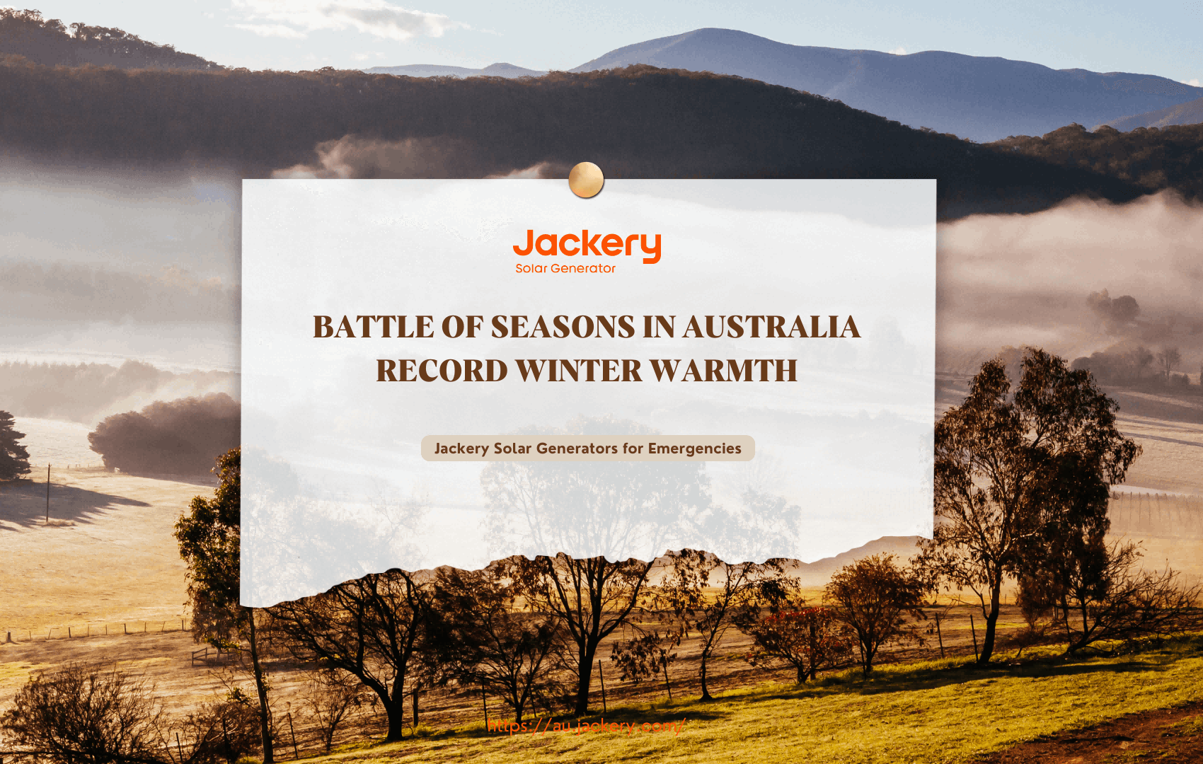 Battle of Seasons in Australia with Record Winter Warmth