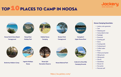 noosa camping