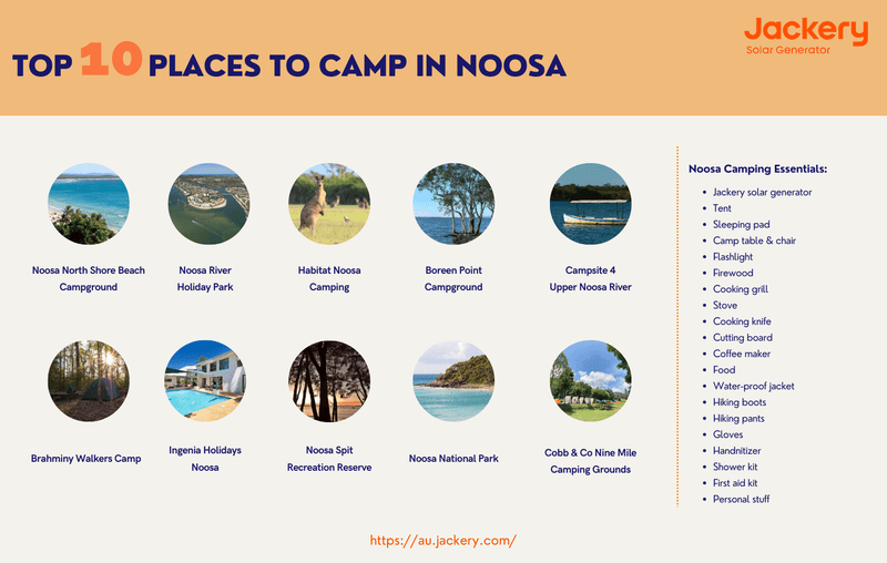 noosa camping