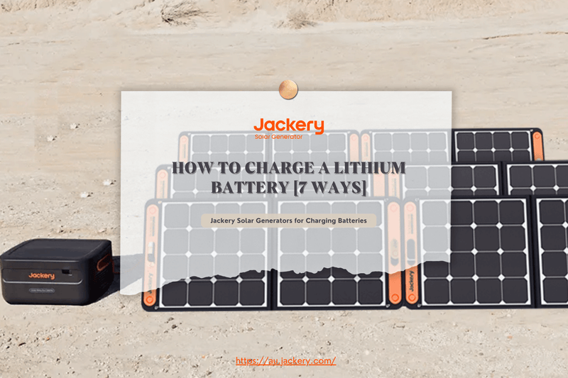 how to charge lithium battery