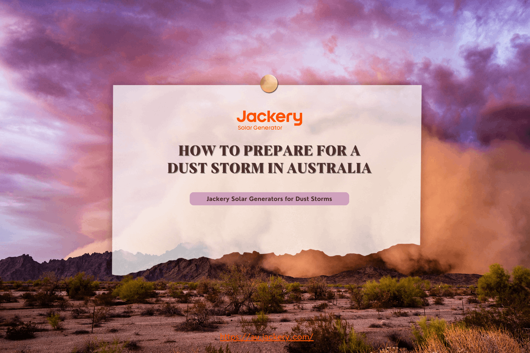How to Prepare for A Dust Storm in Australia?
