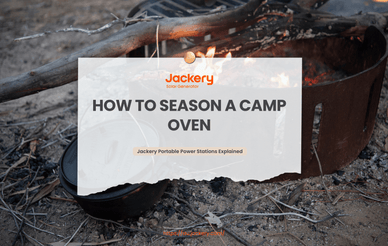 how to season a camp oven guide