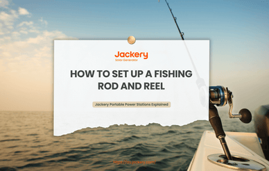 how to set up a fishing rod guide