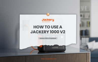 how to use jackery 1000 v2