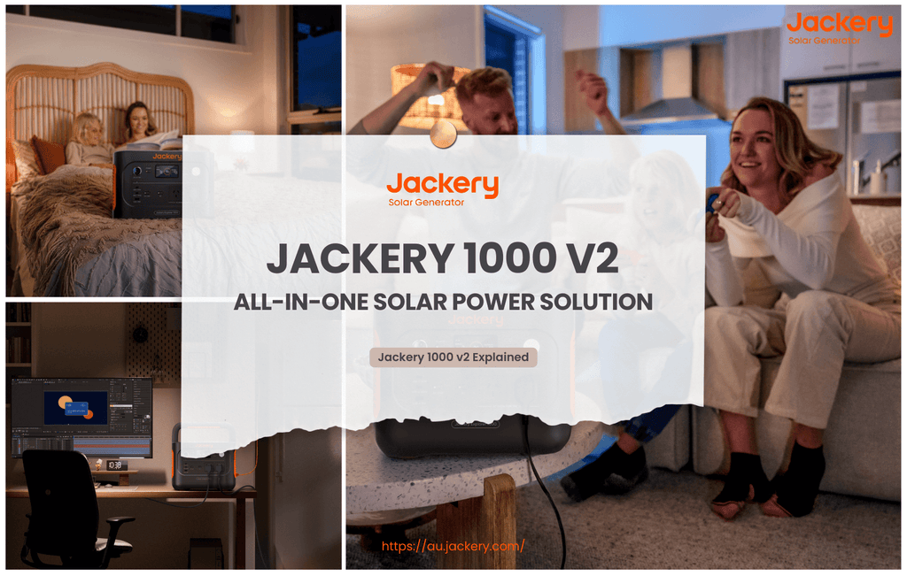Introduce Jackery 1000 v2: All-in-One Solar Power Solution