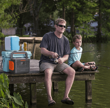 jackery portable generator for home outdoor fishing