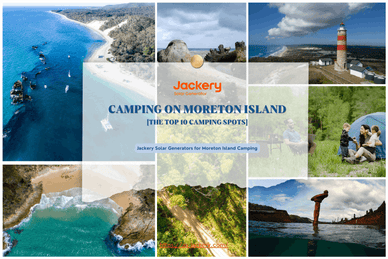 moreton island camping