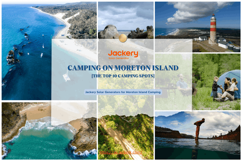 moreton island camping