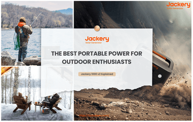 portable power for outdoors with jackery