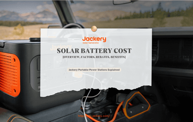 solar battery cost