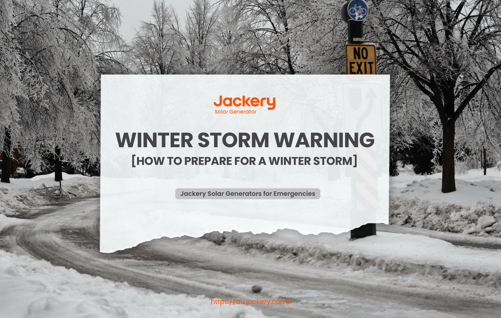 Winter Storm Warning: How to Prepare for Winter Storms