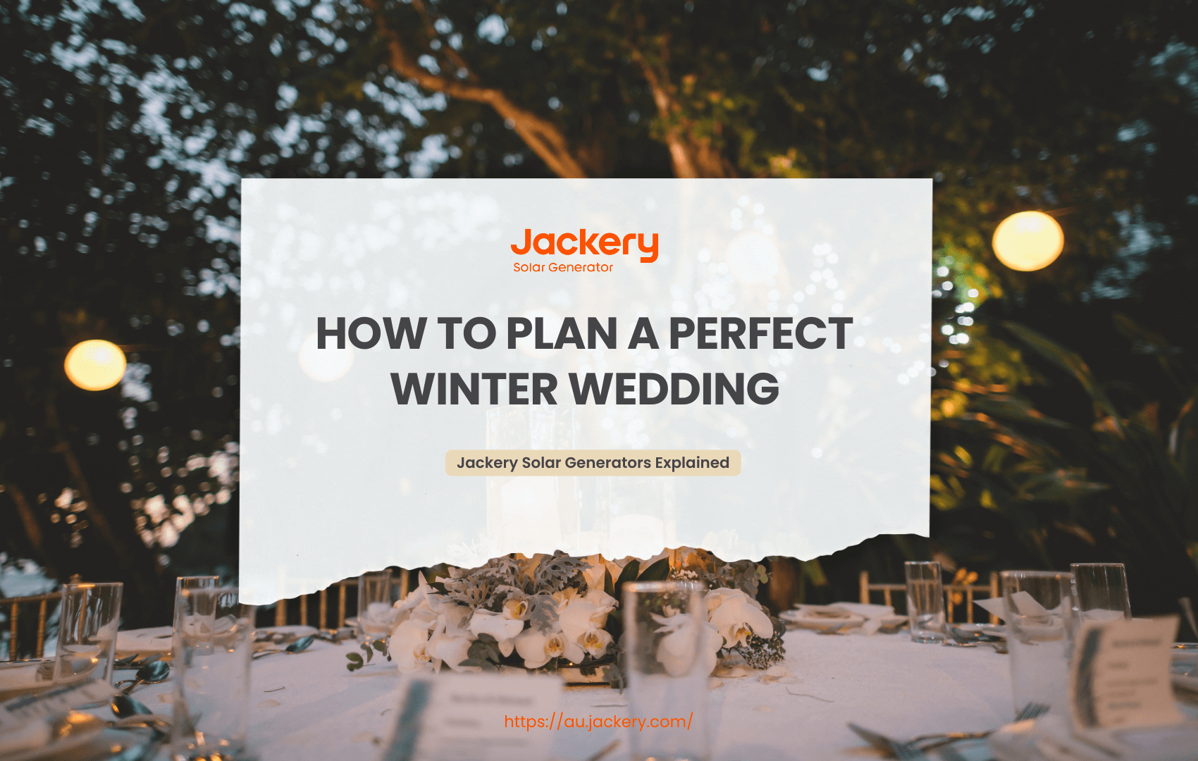 How to Plan a Perfect Winter Wedding