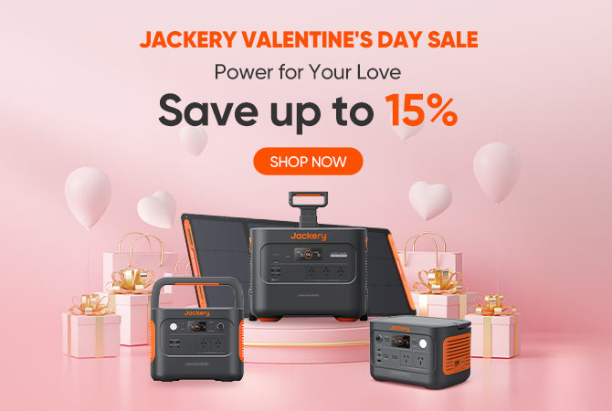 Jackery Valentine's Day Sale