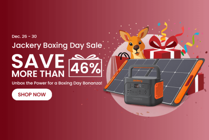 Jackery boxing day sale