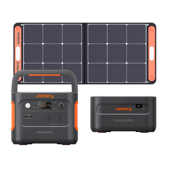 Jackery Solar Generator 1000 Plus Kit