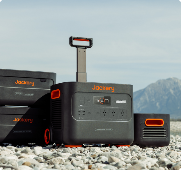 Jackery Solar Generator 2000 Plus 2kWh-12kWh Expandable - Jackery