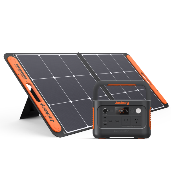 Jackery Solar Generator 600 Plus (Explorer 600 Plus + SolarSaga 100W x1)